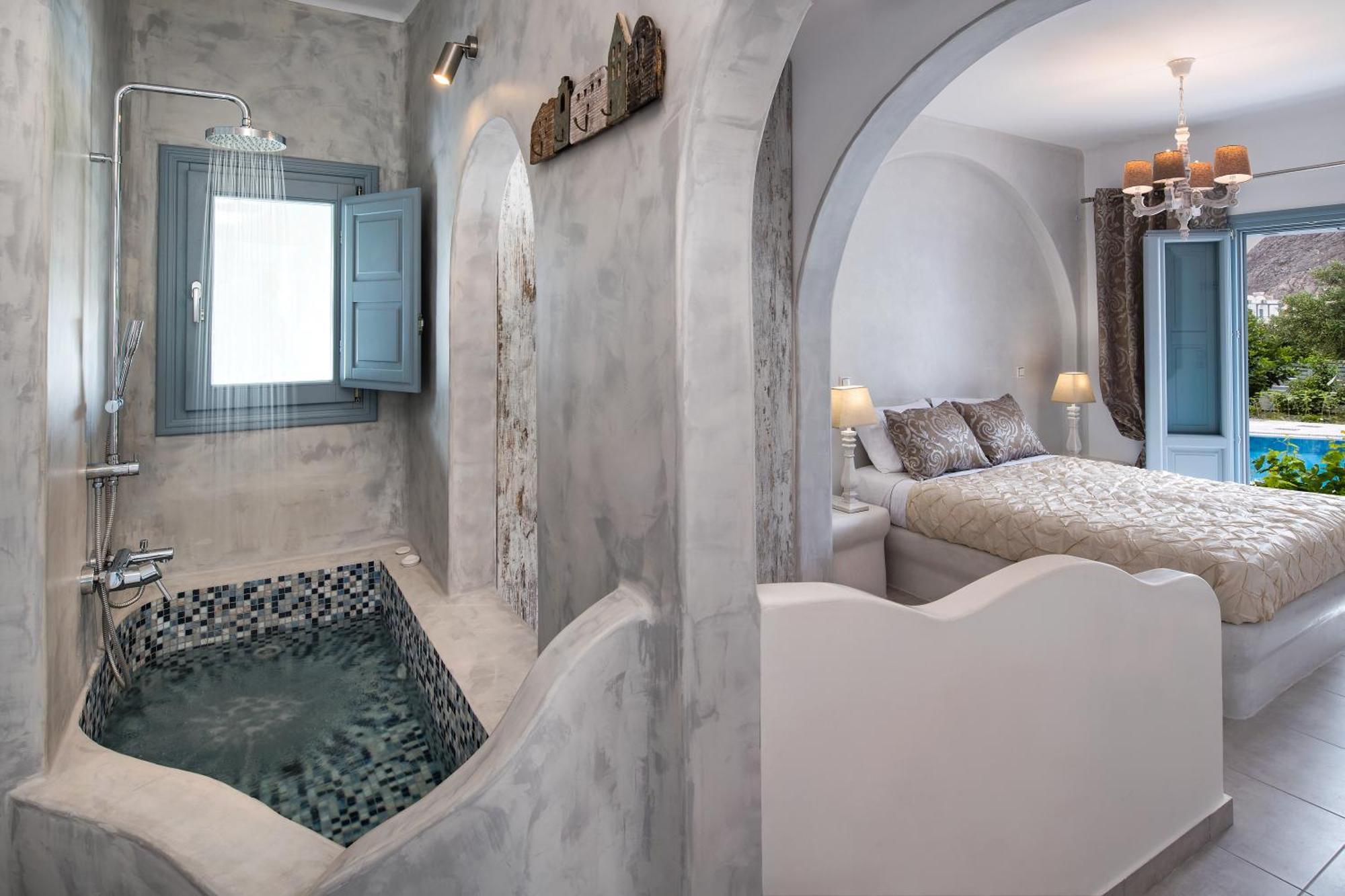 Felicity Luxury Villas Kamari  Ngoại thất bức ảnh